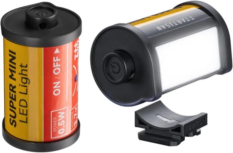 TTArtisan Magnetic LED Light, Rechargeable Mini LED Camera Light 3000K/4500K/6000K CRI95+ for Photography, Super Mini, Magnetic Mount with 0-180 Degrees Adjustment, Lanyard Hole - Image 1